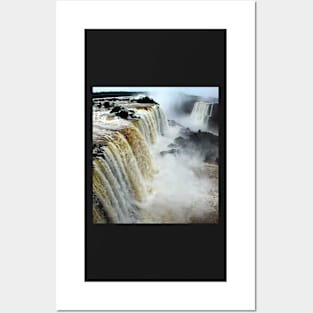 Devil's Throat at Iguassu Falls, Brazil & Argentina. Posters and Art